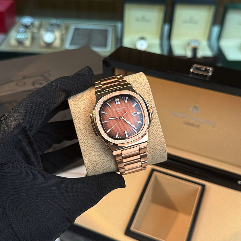 Automatic Mechanical Watch with Luminous Display