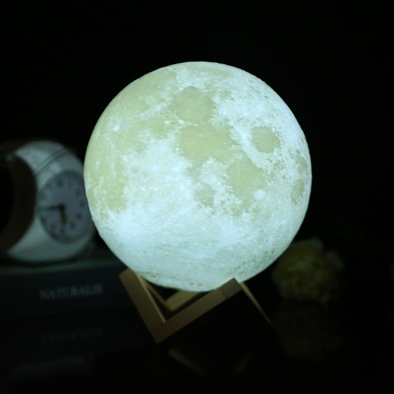 3D Moon Planet Night Light