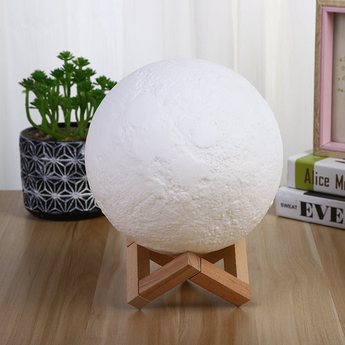3D Moon Planet Night Light